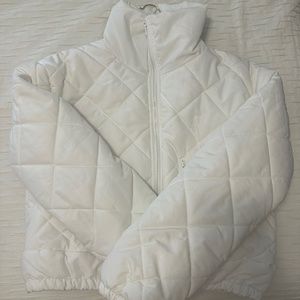 White Puffer Coat
